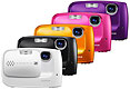 Foto der Farbvarianten der FinePix Z30 von Fujifilm