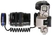 Foto eines Retroadapters für Canon EOS