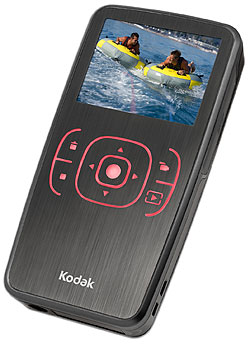 Foto der Zx1 Pocket Videokamera von Kodak