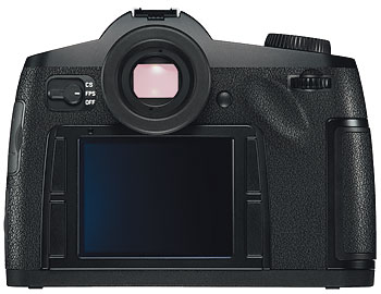 Foto der Rückseite der S2 von Leica