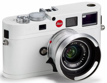 Foto der M8 in weiß von Leica