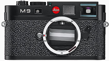 Foto der Leica M9 offen - Blick auf den Verschluss