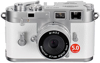 Foto der DCC 5.0 White Edition von Minox