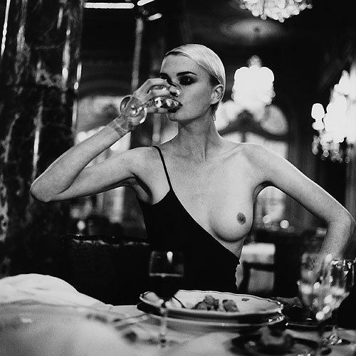 Foto Helmut Newton, Amerikanische Vogue, Monaco, 1996