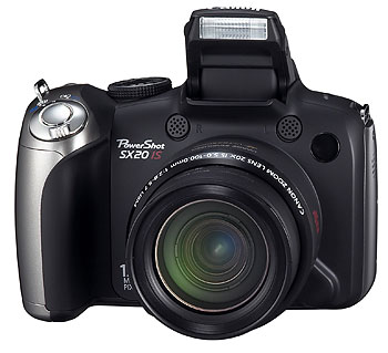 Foto der PowerShot SX20 IS von Canon