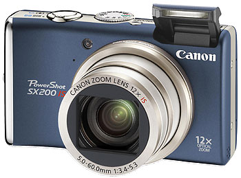 Foto der PowerShot SX200 IS von Canon