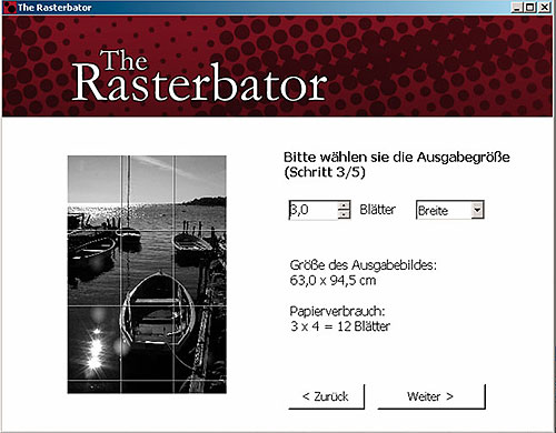 Screenshot Rasterbator