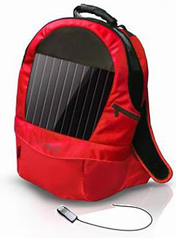 Foto eines Solar-Rucksacks von Mascotte