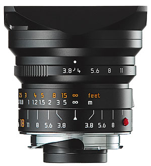 Foto des Super-Elmar-M 3,8/18 mm ASPH. von Leica