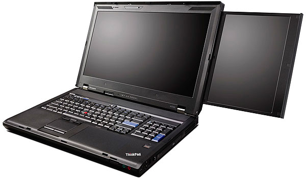Foto des ThinkPad W700ds von Lenovo