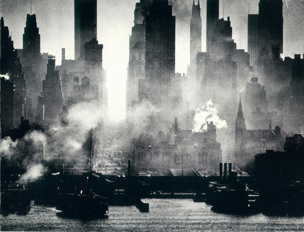 Foto Andreas Feininger: Midtown Manhattan