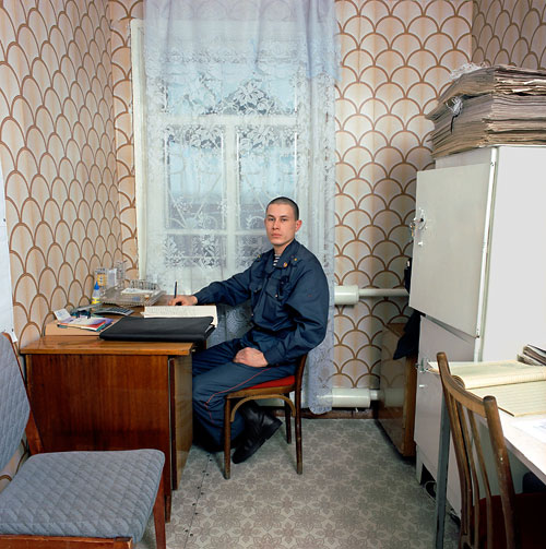 Foto Jan Banning: Büro in Sibirien
