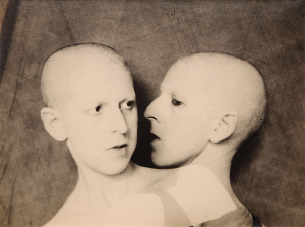 Claude Cahun: Que me veux-tu? (Was willst du von mir?), Doppel-Selbstporträt, 1929