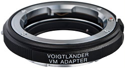 Foto vom VM-E-mount Adapter von Cosina / Voigtländer