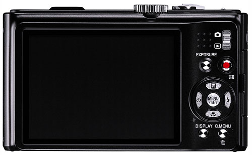 Foto der Rückseite der V-Lux 20 von Leica