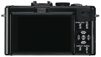 Foto der Rückseite der D-Lux 5 von Leica
