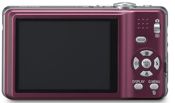 Foto der Rückseite der Lumix DMC-FS30 von Panasonic