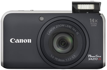 Foto der PowerShot SX210 IS von Canon