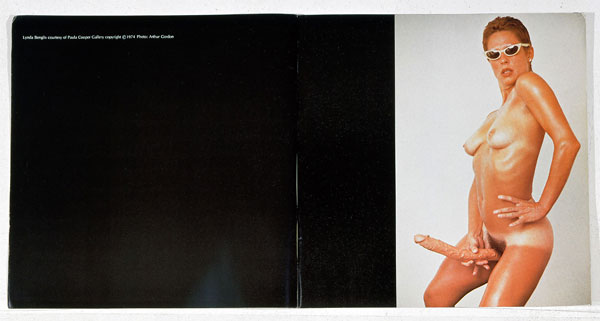 Lynda Benglis, Artforum Advertisement, 1974
