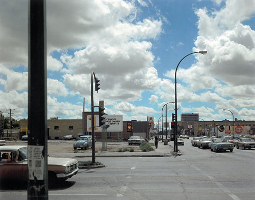 Foto Stephen Shore: Victoria Avenue and Alberta Street, Regina, Saskatchewan, 1974