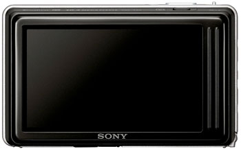 Foto der Rückseite der Cyber-shot DSC-TX5 von Sony