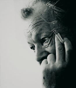 Willy Brandt 1976; Foto: Konrad Rufus Müller