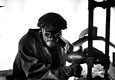Foto W. Eugene Smith; Stahlwerkarbeiter, Pittsburgh, 1955
