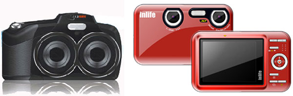 3D-Kameras 810 (links) und 820