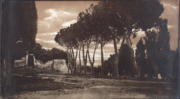 Foto Hugo Henneberg: Castel Gandolfo, 1901
