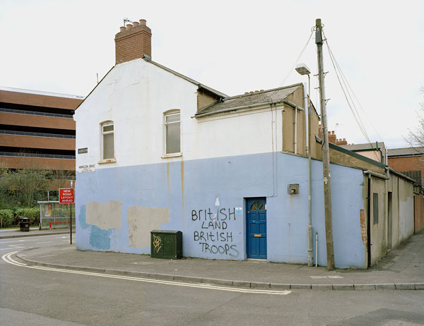Foto Chris Durham: „Belfast, British Land British Troops, 2009