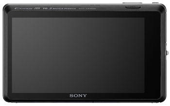 Foto der Rückseite der Cyber-shot DSC-TX100V von Sony