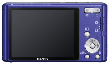 Foto der Rückseite der Cyber-shot DSC-W530 von Sony