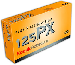 Kodak Professional Plus-X 125 Rollfilm