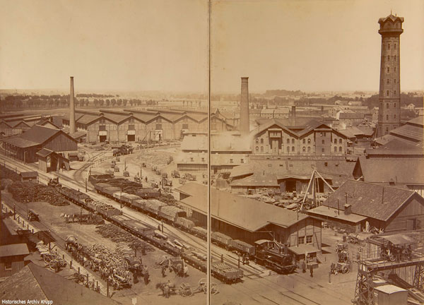 Gussstahlfabrik, 1864, Hugo van Werden