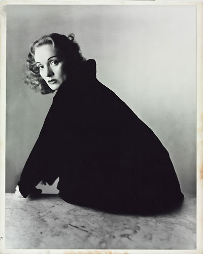 Foto Irving Penn: Marlene Dietrich, 1950