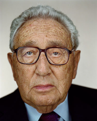 Foto Martin Schoeller, Henry Kissinger, 2007