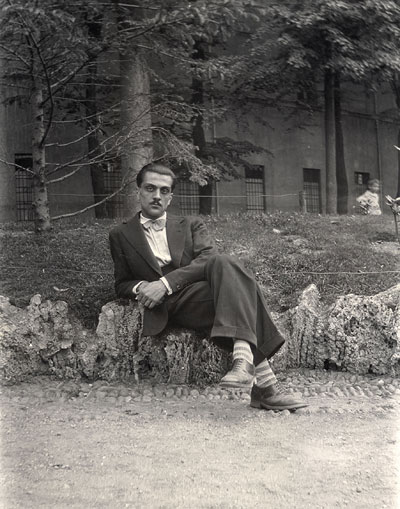 Porträt von Carlo Mollino, circa 1950
