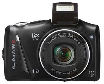 Foto der PowerShot SX150 IS von Canon