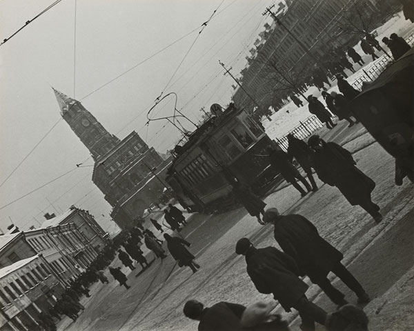 Foto Alexander Rodtschenko: Sucharewski-Boulevard, 1928
