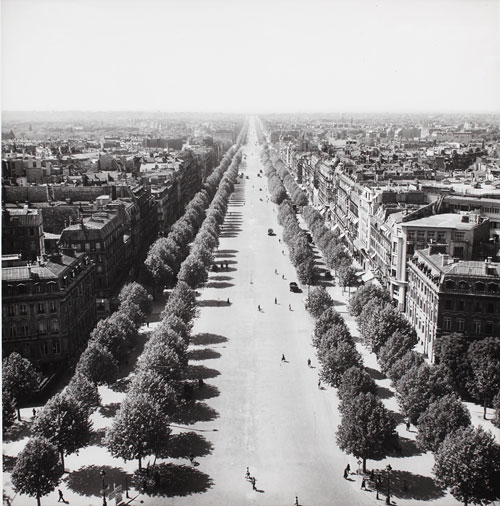 Foto Emmanuel Boudot-Lamotte: Perspective de la Défense vers l'ouest, 1936