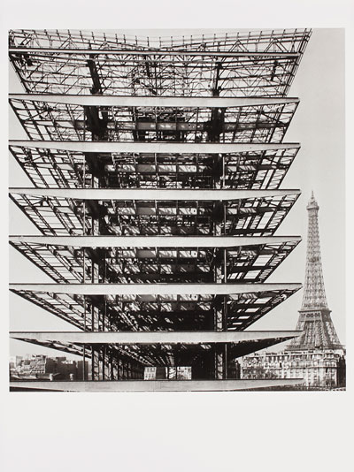 Foto Lucien Hervé: Tour Eiffel, Paris, 1953