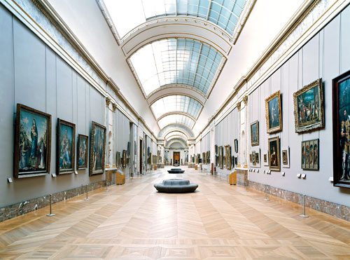 Foto Candida Höfer: Musée du Louvre Paris XVIII 2005