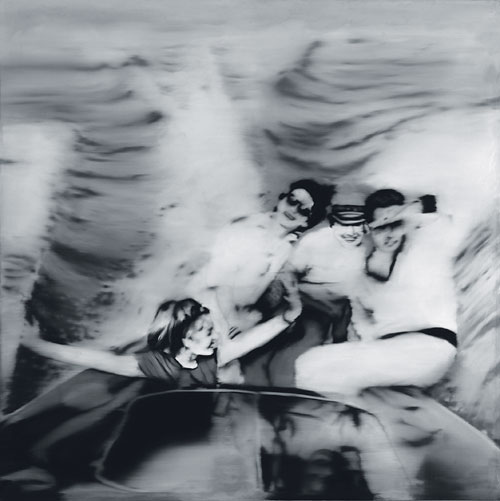 Gerhard Richter: Motorboot, 1965