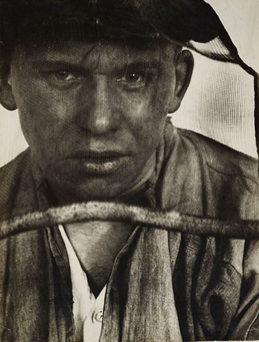 Foto Annelise Kretschmer, Arbeiterdichter Karl Höller, vor 1931