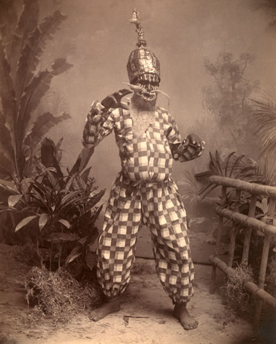 Foto A.W.A. Platé & Co, Shakuntala-Schauspieler, um 1900