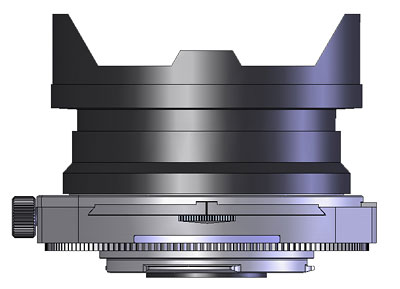 Grafik B.I.G. Shift Lens 4,5/15 mm MFT