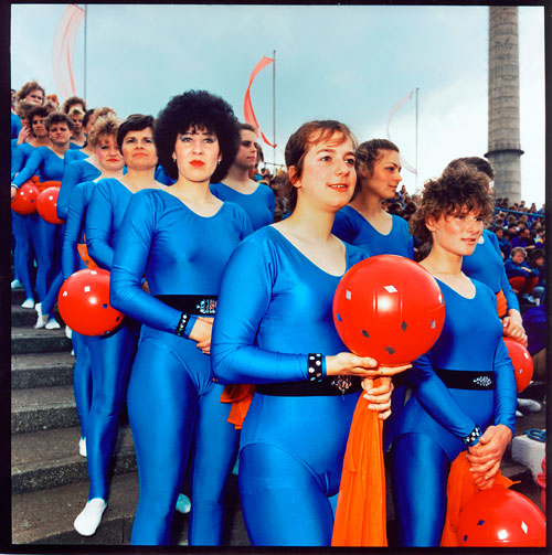 Foto Jens Rötzsch, Berlin (Ost) 1989 – Pfingsttreffen der FDJ – Stadion der Weltjugend