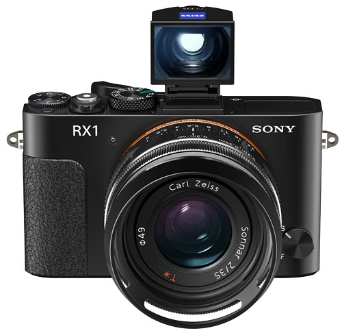 Foto Cyber-shot DSC-RX1 von Sony mit optischem Sucher FDA-V1K