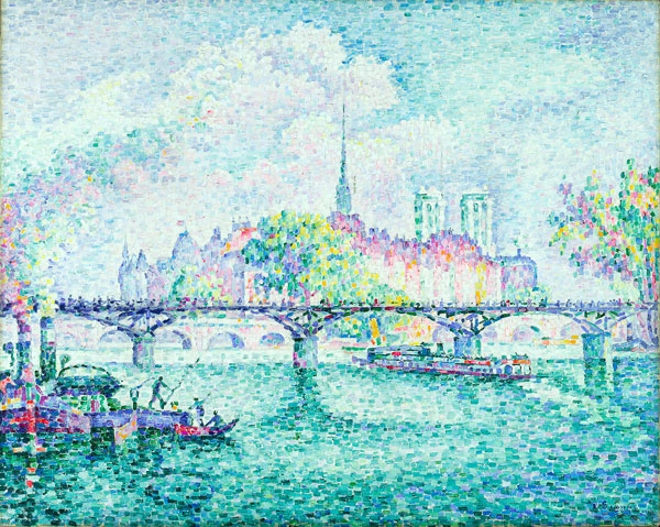 Foto Paul Signac, Le Pont des Arts, 1912