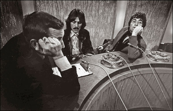 Foto Jürgen Schadeberg, John Lennon und George Harrison
